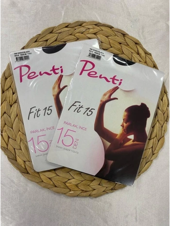 PENTİ PARLAK İNCE SİYAH K. ÇORAP