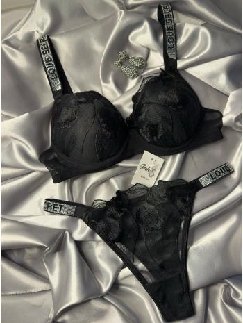 SİYAH İŞLEME TAŞLI TAKIM