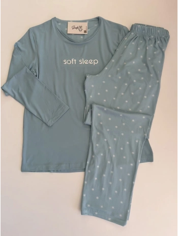 TURKUAZ PİJAMA TAKIM