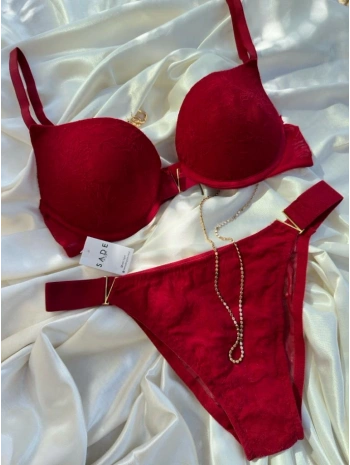 VİŞNE V DETAY SÜTYEN TAKIM