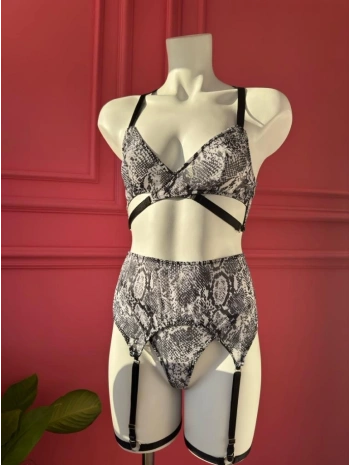 YILAN DESEN ELDİVENLİ FANTAZİ TAKIM