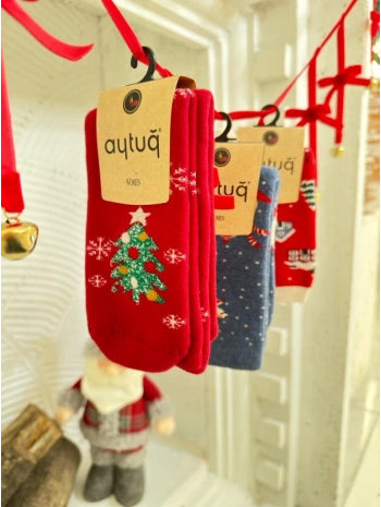 YILBAŞI HAVLU ÇORAP