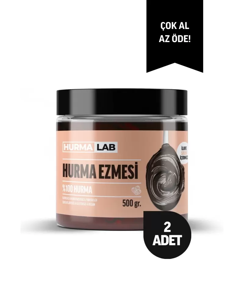 Hurma Ezmesi 500 gr. 2li Ekonomik Paket