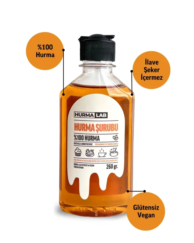 Hurma Şurubu 260 gr. 2li Ekonomik Paket
