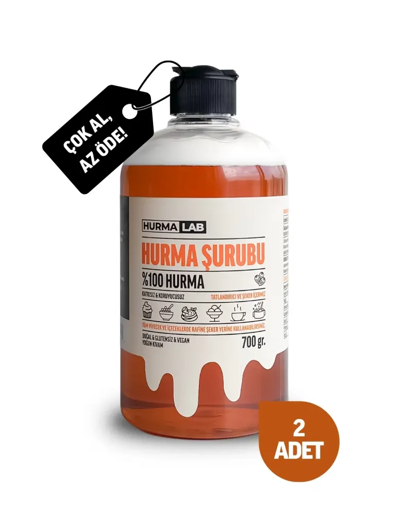 Hurma Şurubu 700 gr. 2li Ekonomik Paket