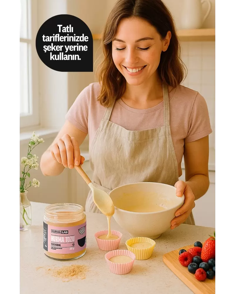 Hurma Tozu 280 gr. 2li Ekonomik Paket