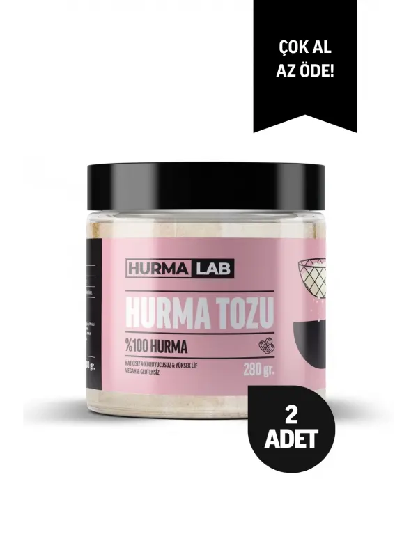 Hurma Tozu 280 gr. 2li Ekonomik Paket
