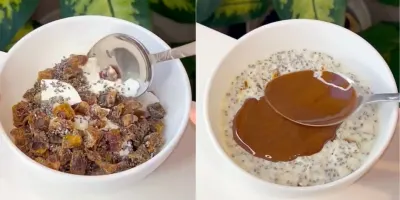 Hurmalı Chialı Kase: Pratik ve Sağlıklı Ara Öğün