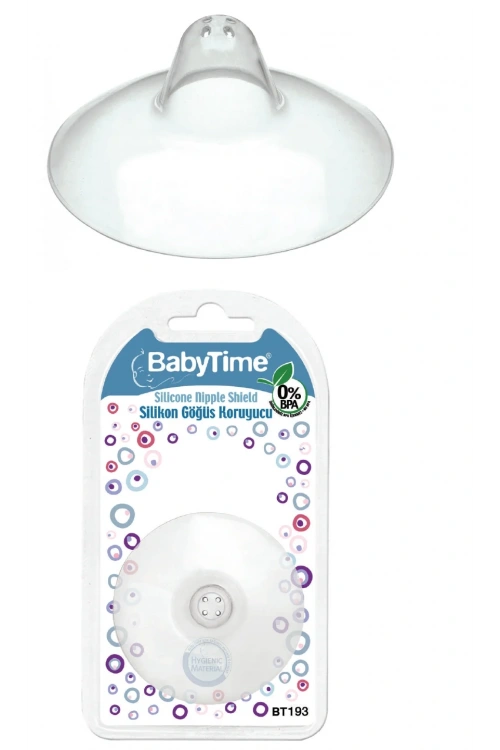 Baby Time Silikon Göğüs Koruyucu