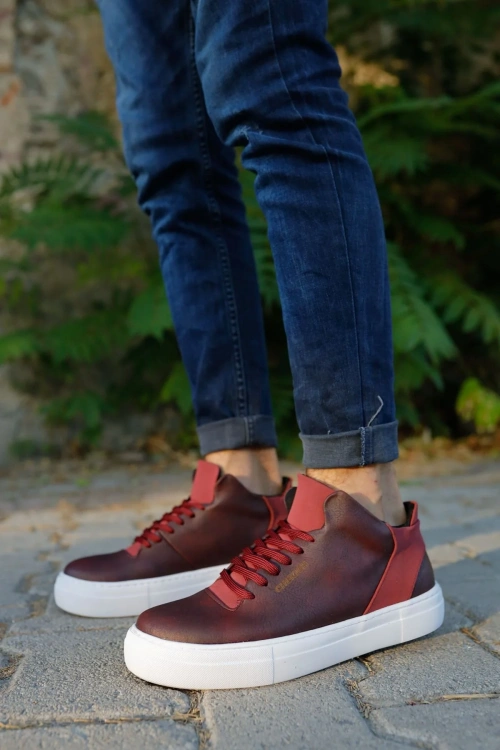 CH004 BT Erkek Ayakkabı BORDO