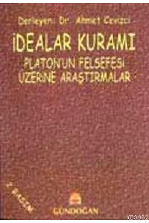 İdealar Kuramı; Platonun Felsefesi Üzerine Araştırmalar
