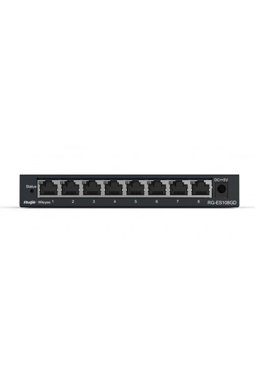 RUIJIE REYEE RG-ES108D 8 PORT 10/100 SWITCH METAL KASA