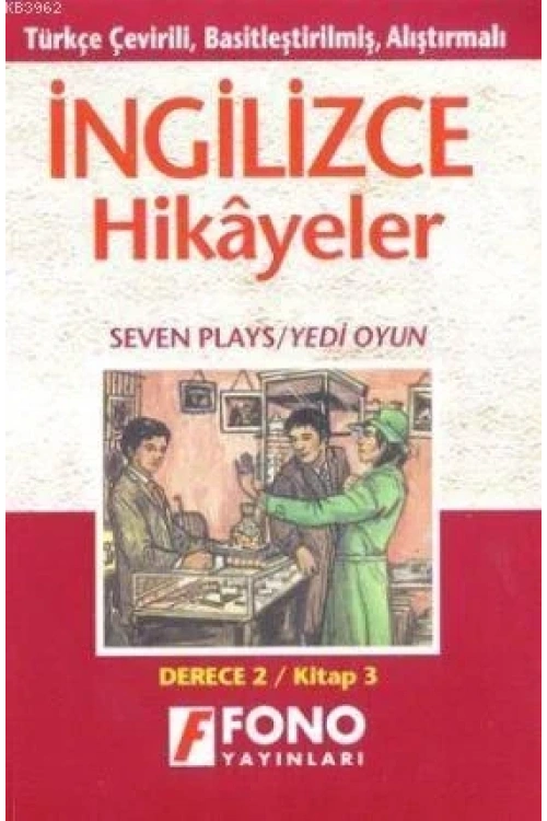 Türkçe Çevirili, Basitleştirilmiş, Alıştırmalar, İngilizce Hikayeler| Yedi Oyun; Derece 2 / Kitap 3