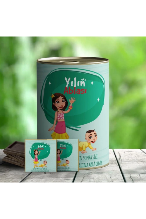 Yılın Ablası İlginç Çikolata Konservesi