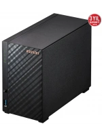 ASUSTOR AS1102T 2 SLOT 1GB DDR4 3.5 NAS DEPOLAMA ÜNİTESİ