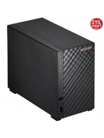 ASUSTOR AS1102T 2 SLOT 1GB DDR4 3.5 NAS DEPOLAMA ÜNİTESİ