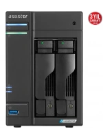 ASUSTOR AS6602T 2 SLOT 4GB DDR4 3.5 NAS DEPOLAMA ÜNİTESİ