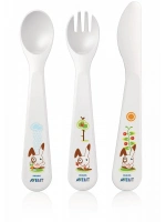 Avent Çatal, Kaşık ve Bıçak Seti 18ay+