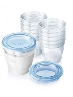 Avent Via Anne Sütü Kaplari (10 Adet) (8710103701330)