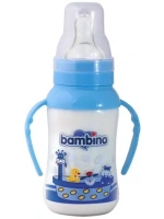 Bambino Geniş Ağızlı Kulplu No:1 Biberon 250 Ml.