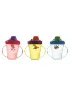 Bebedor Kapaklı Çift Kulplu Bardak 250ml - YEŞİL