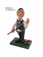 Bilardo Eğitmeni Biblo Heykel