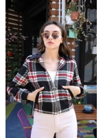 Ekose Kaşe Ceket