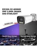 EZCOOL EZ-4050HD 5MP 3.6MM 2WARM AHD STARLIGHT