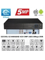 EZCOOL EZ-8404AHD 4KANAL 5MP 1SES 1HDD XMEYE XVR
