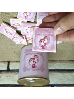 Hoşgeldin Bebek Çikolata Hediye Konservesi - Pembe
