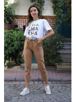 Jogger Pantolon- SÜTLÜ KAHVE