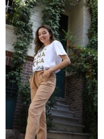 Jogger Pantolon- SÜTLÜ KAHVE