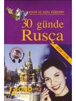 Kolay ve Hızlı Öğrenim| 30 Günde Rusça; (Kitap + 2 Cd)