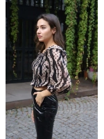 Madonna Yaka Crop Bluz - BEJ