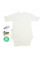 Sema Baby Yarım Kol Kaşkorse Badi (Body) - Ekru 0-6 Ay