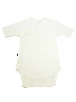 Sema Baby Yarım Kol Kaşkorse Badi (Body) - Ekru 0-6 Ay