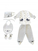 Sema Bebe 5li Set - Mavi