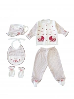 Sema Bebe 5li Set - Pembe