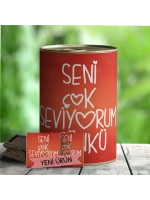 Seni Çok Seviyorum Çünkü Çikolata Hediye Konservesi