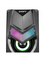 SNOPY SN-X25 2.0  RGB IŞIKLI 3WX2SİYAH USB SPEAKER