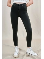 Toparlayıcı Skinny Jean Pantolon-HAKİ