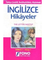 Türkçe Çevirili, Basitleştirilmiş, Alıştırmalı İngilizce Hikayeler| Mektup / The Letter; Derece 1 / Kitap 1
