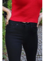 Yüksek Bel Yüksek Bel Skinny Jean Pantolon  Jean Pantolon - SİYAH