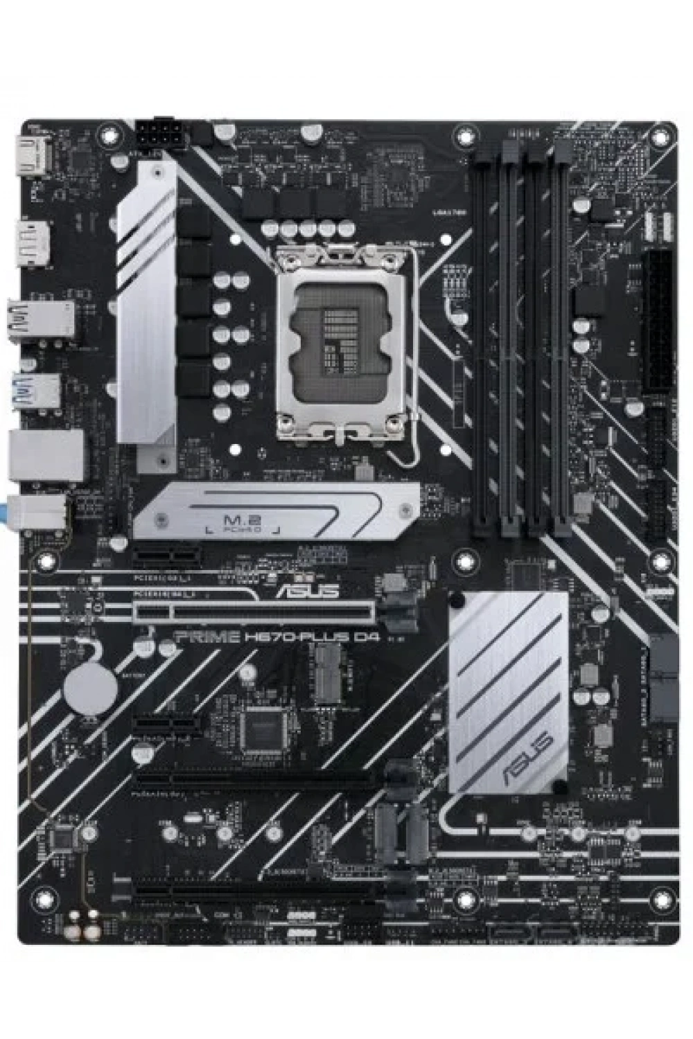 ASUS PRIME H670-PLUS D4 DDR4 5000(OC) HDMI DP M.2 ATX 1700p