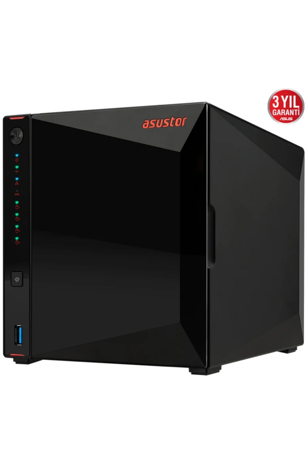 ASUSTOR AS5304T 4 SLOT 4GB DDR4 3.5 NAS DEPOLAMA ÜNİTESİ
