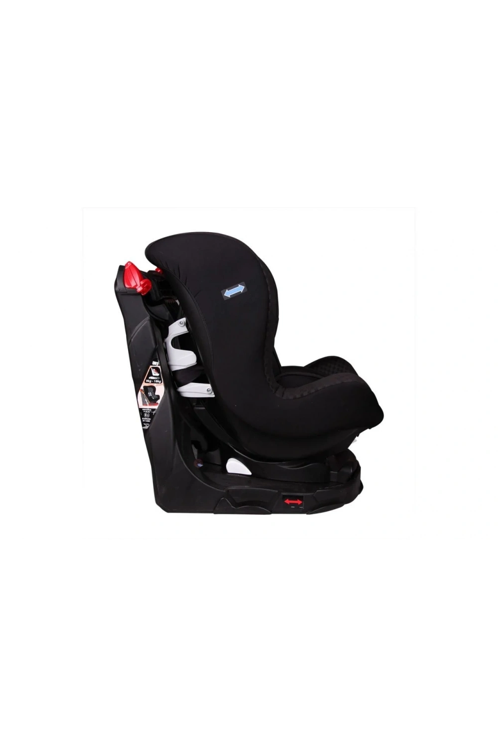 Ferrari Revo 0-25 Kg 360 Derece Dönebilen Oto Koltuğu - Siyah 3507460080247