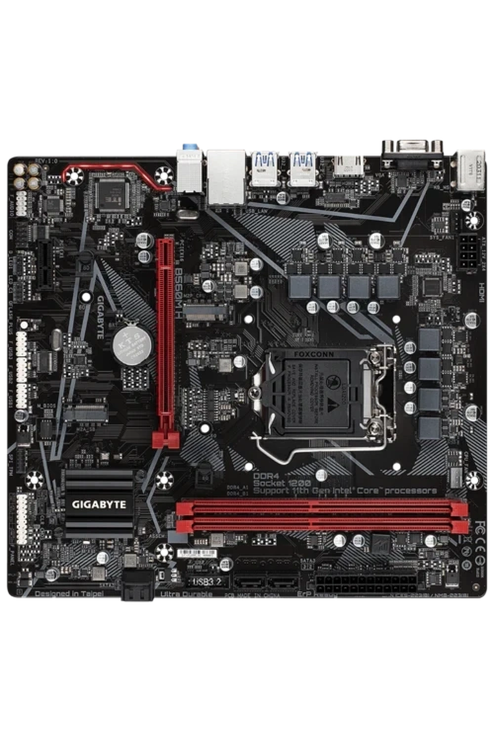GIGABYTE B560M H 3200MHz HDMI M.2 mATX 1200p
