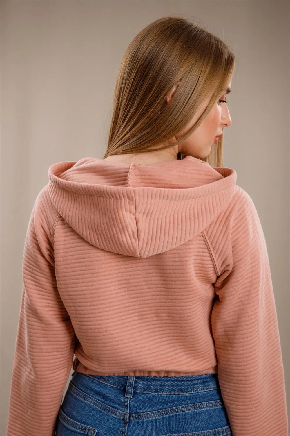 Kanguru Cepli Sweatshirt - PUDRA