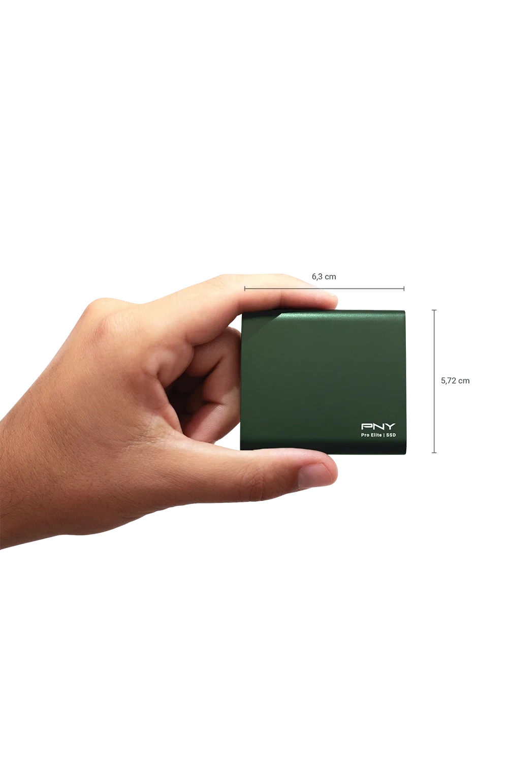 PNY Pro Elite Yeşil 500 GB 865/875MB/s USB 3.2 Gen 2 Type-C Taşınabilir SSD (PSD0CS2060GN-500-RB)