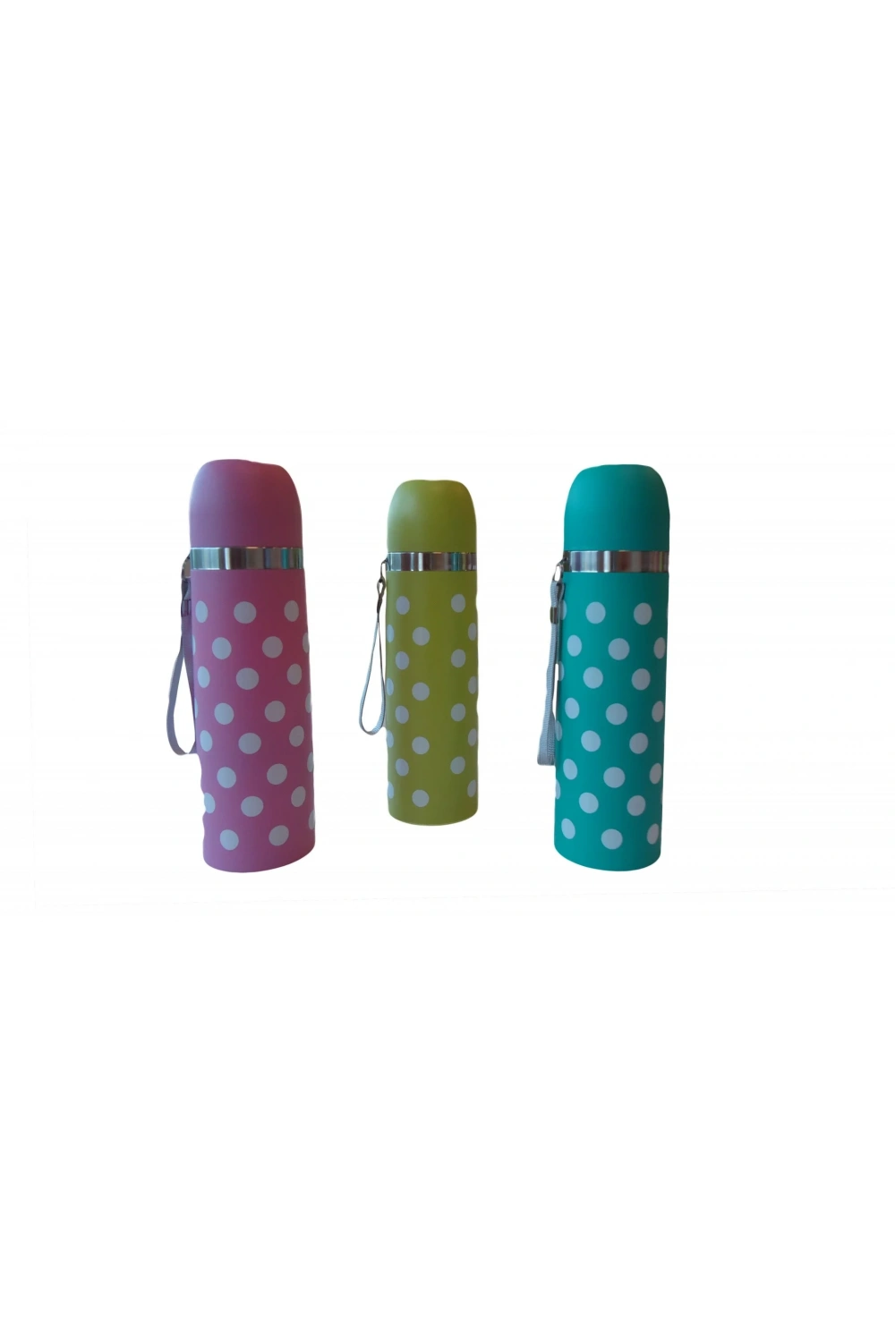 Sema Baby Puantiyeli Bebek Termosu 500 ml - Mavi
